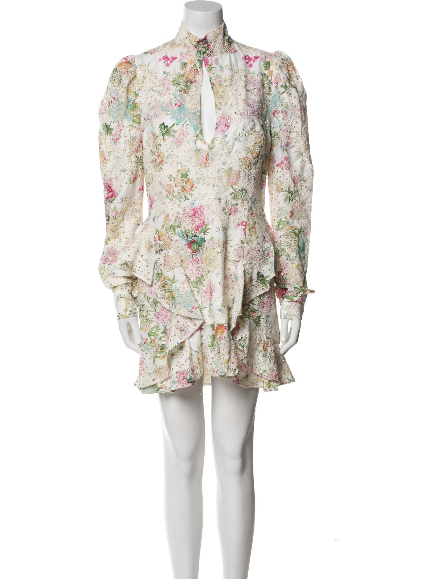Nookie Floral Print Mini Dress w/ Tags