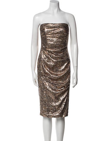 Nookie Dresses Strapless Mini Dress L