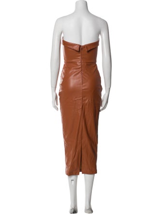 Nookie Strapless Midi Length Dress