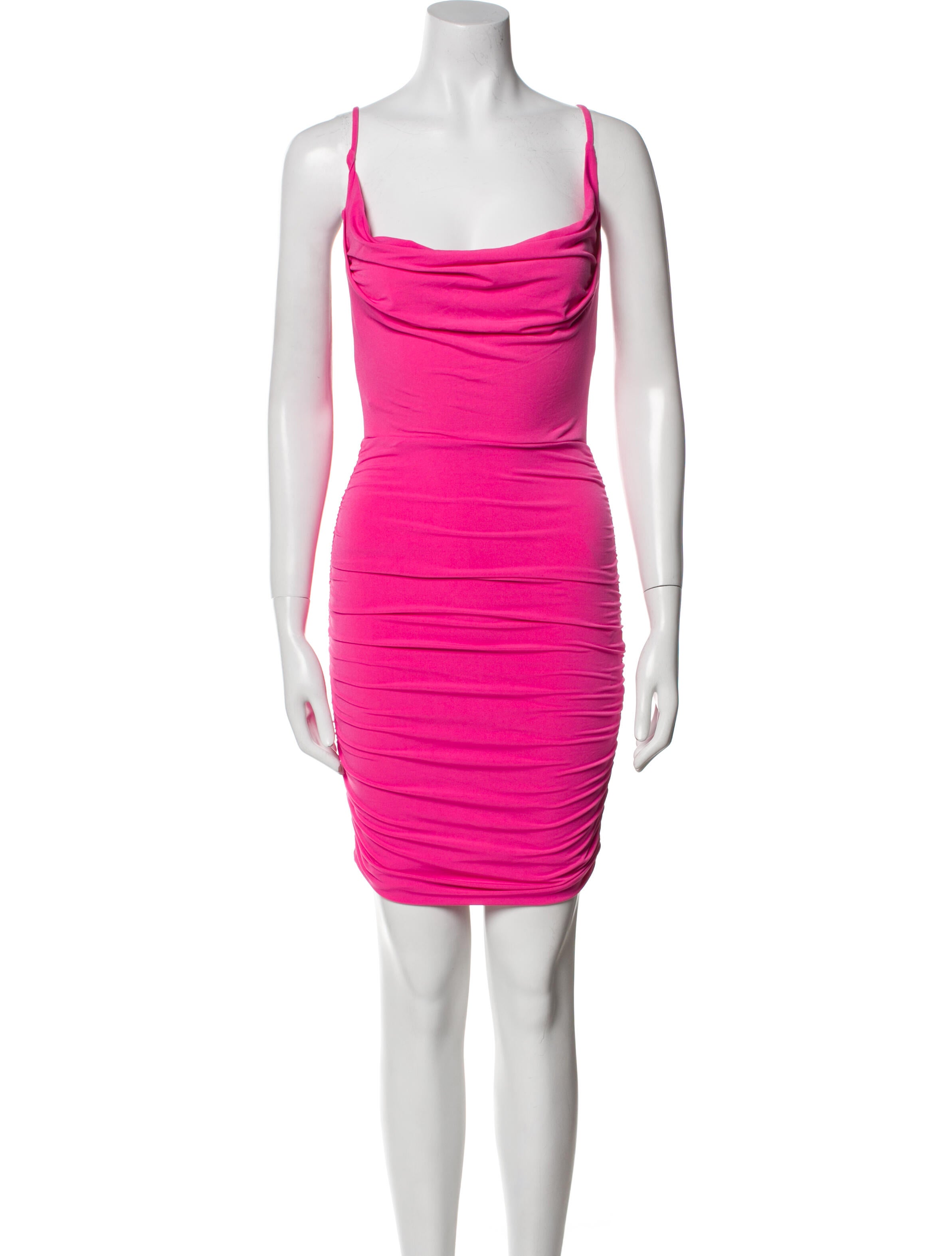 Nookie Cowl Neck Mini Dress