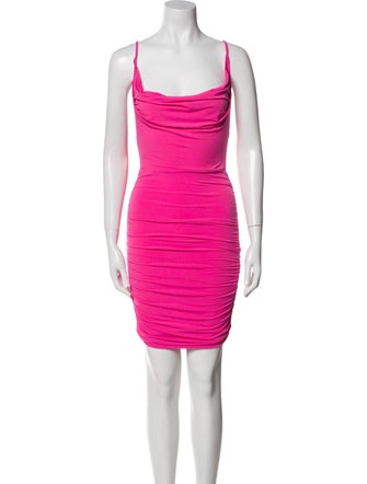 Nookie Cowl Neck Mini Dress