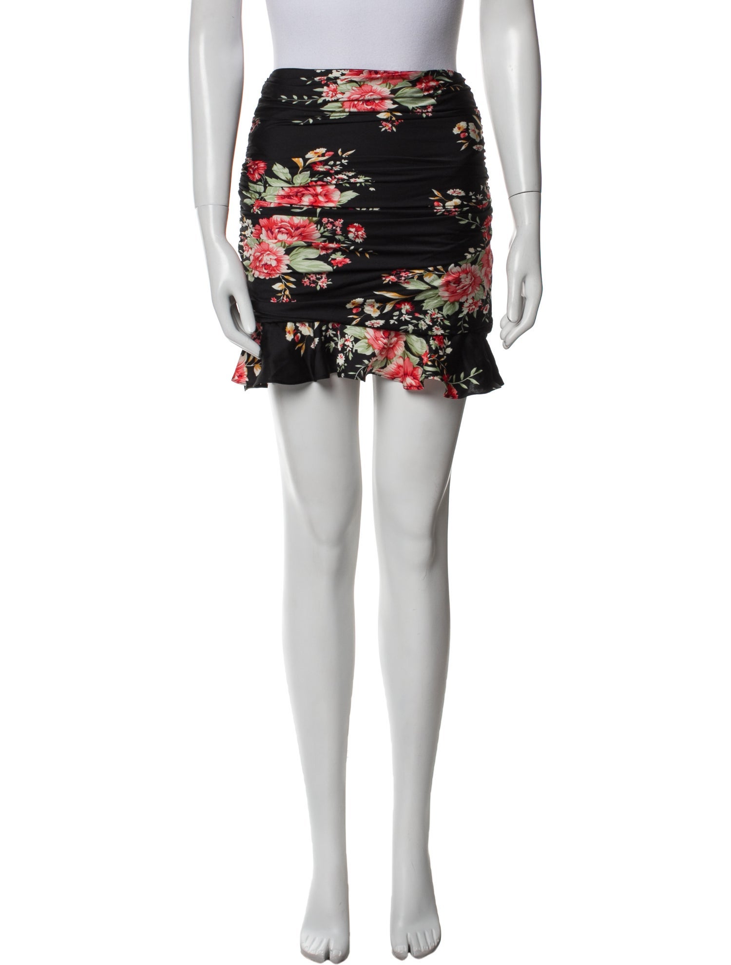 Nookie Floral Print Mini Skirt w/ Tags