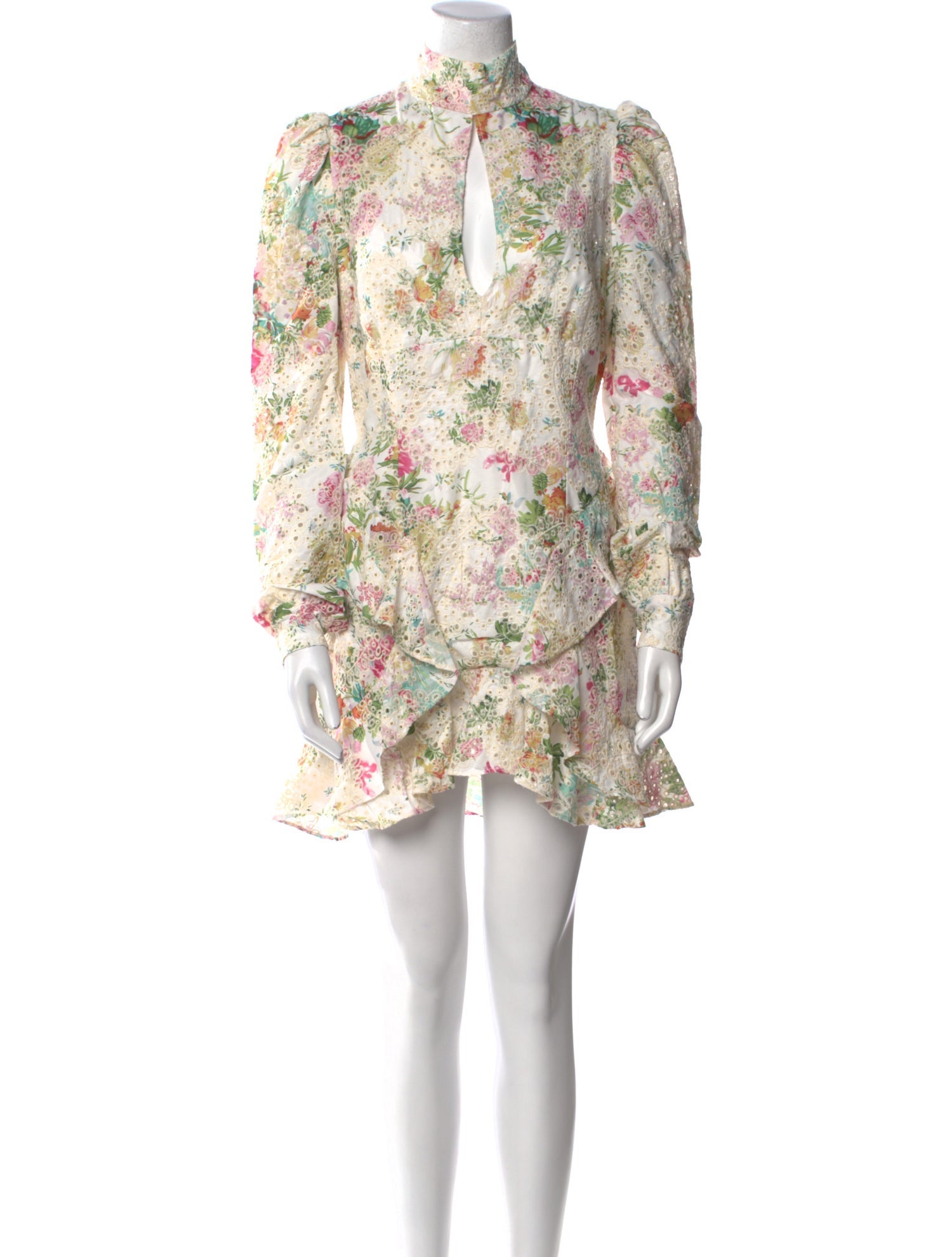 Nookie Floral Print Mini Dress w/ Tags