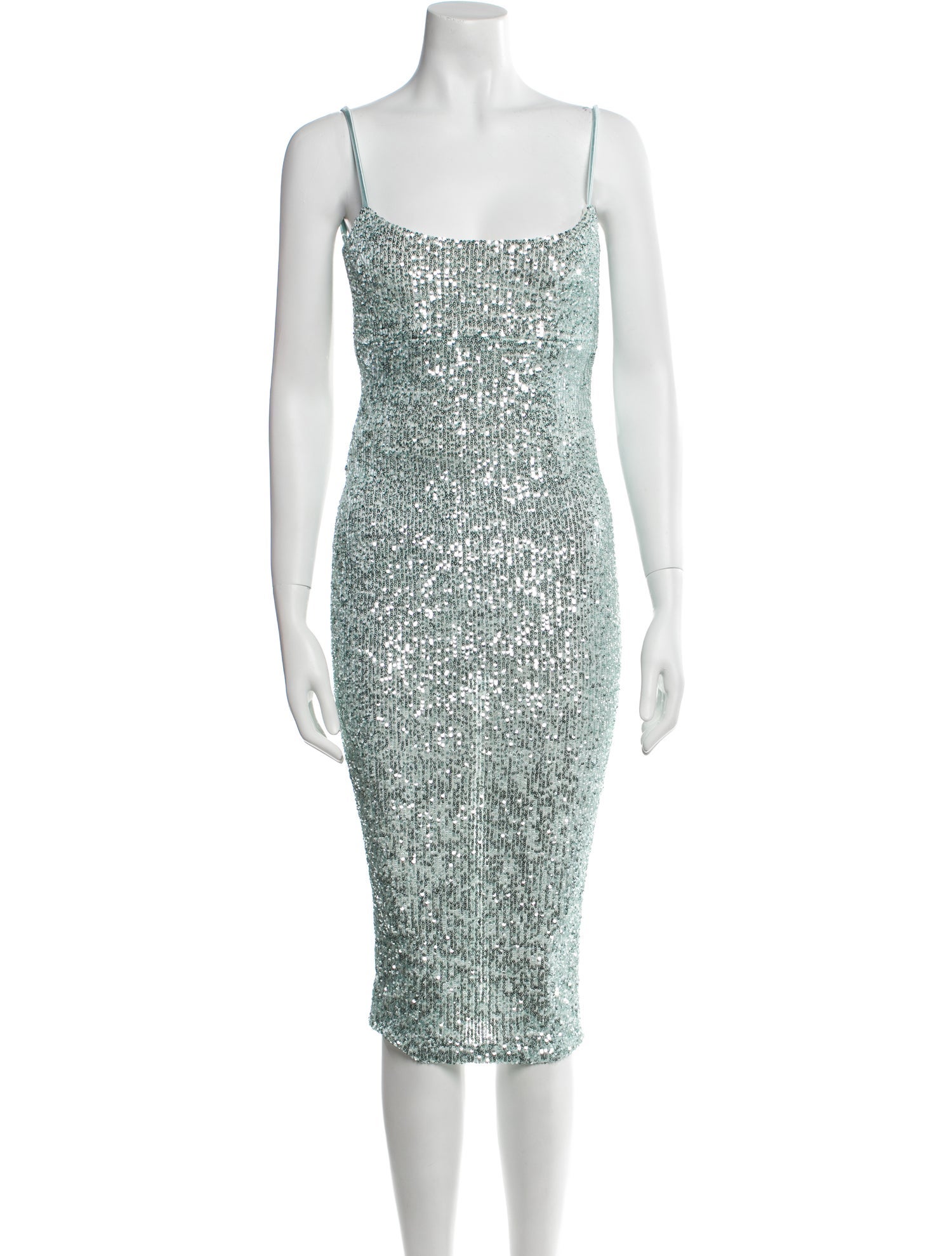 Nookie Square Neckline Midi Length Dress