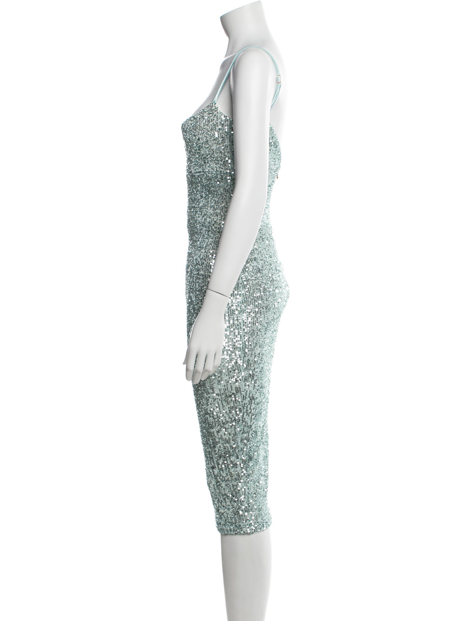 Nookie Square Neckline Midi Length Dress