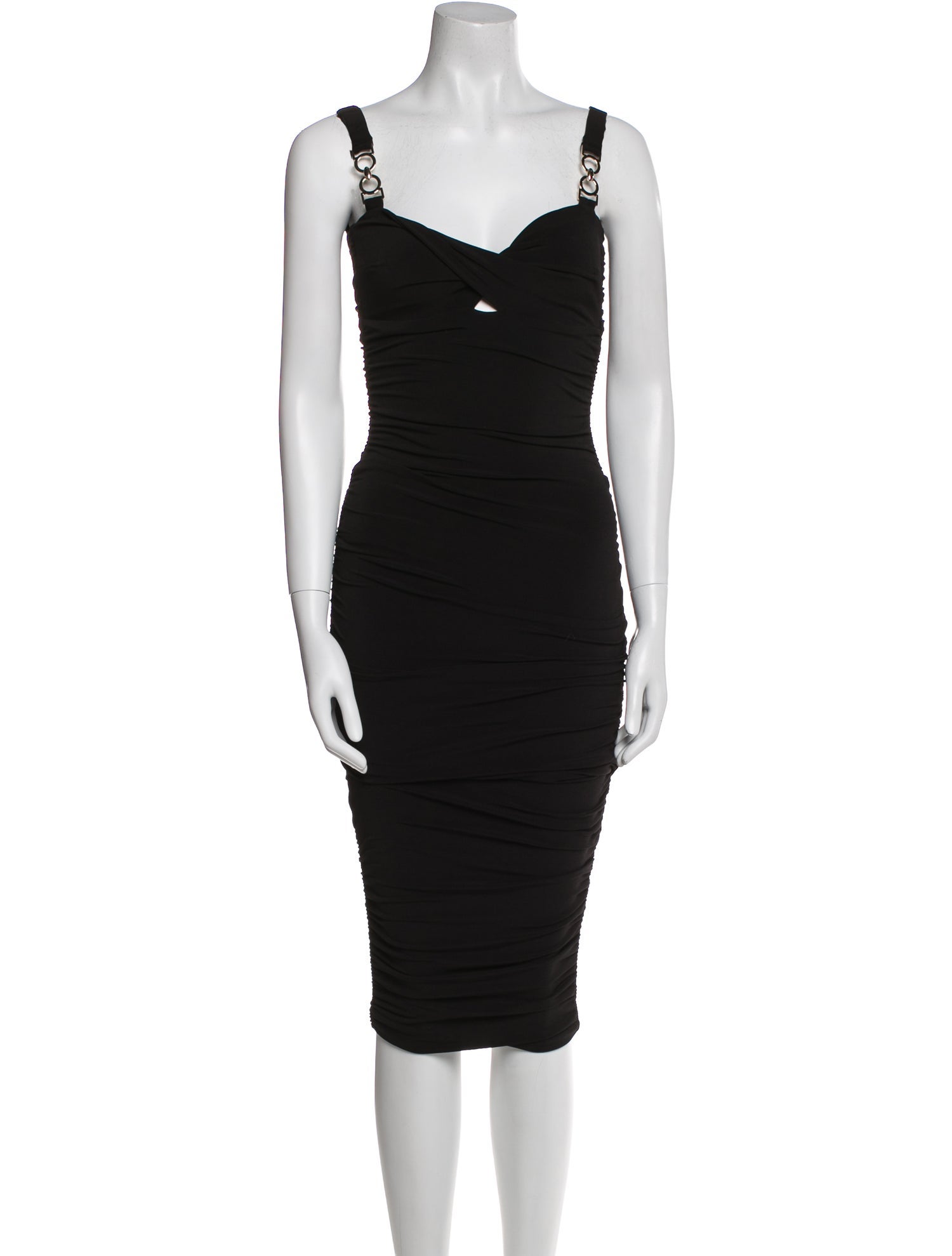 Nookie V-Neck Knee-Length Dress