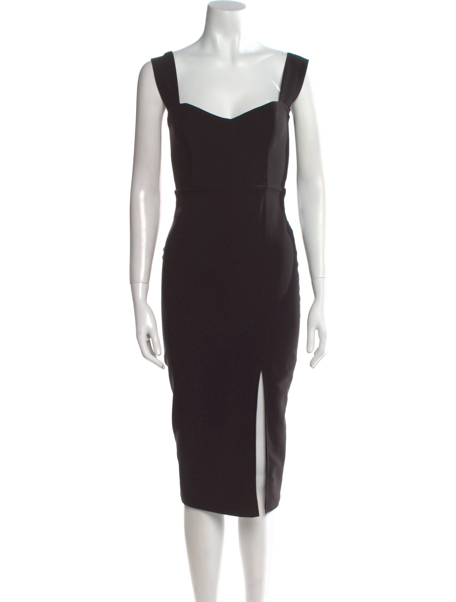 Nookie Square Neckline Midi Length Dress