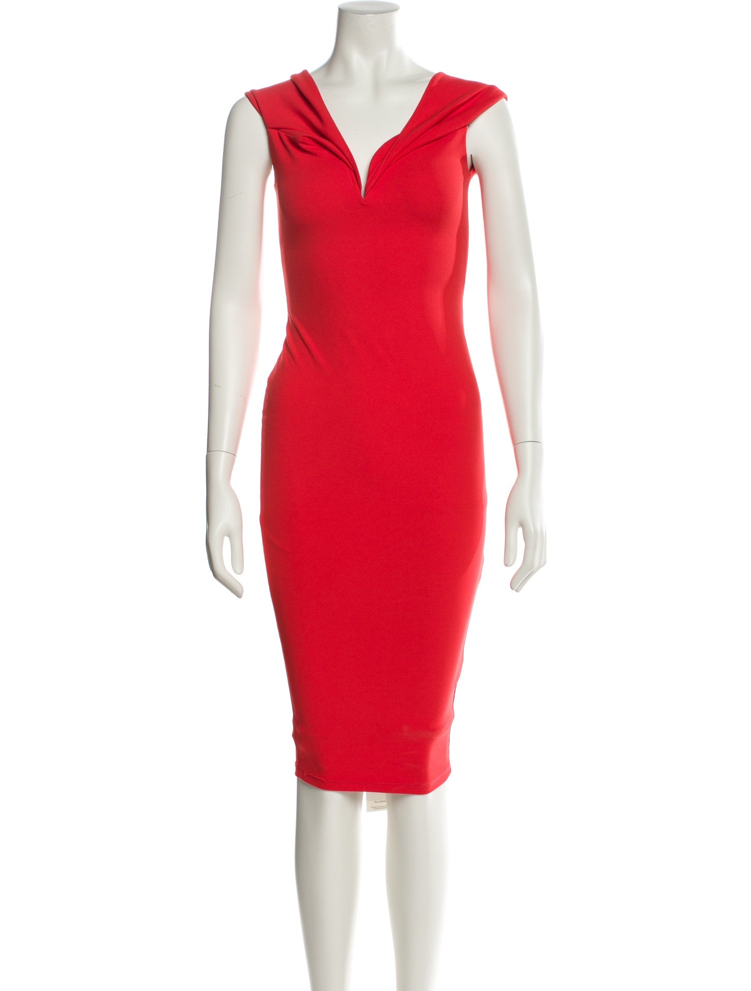 Nookie V-Neck Knee-Length Dress