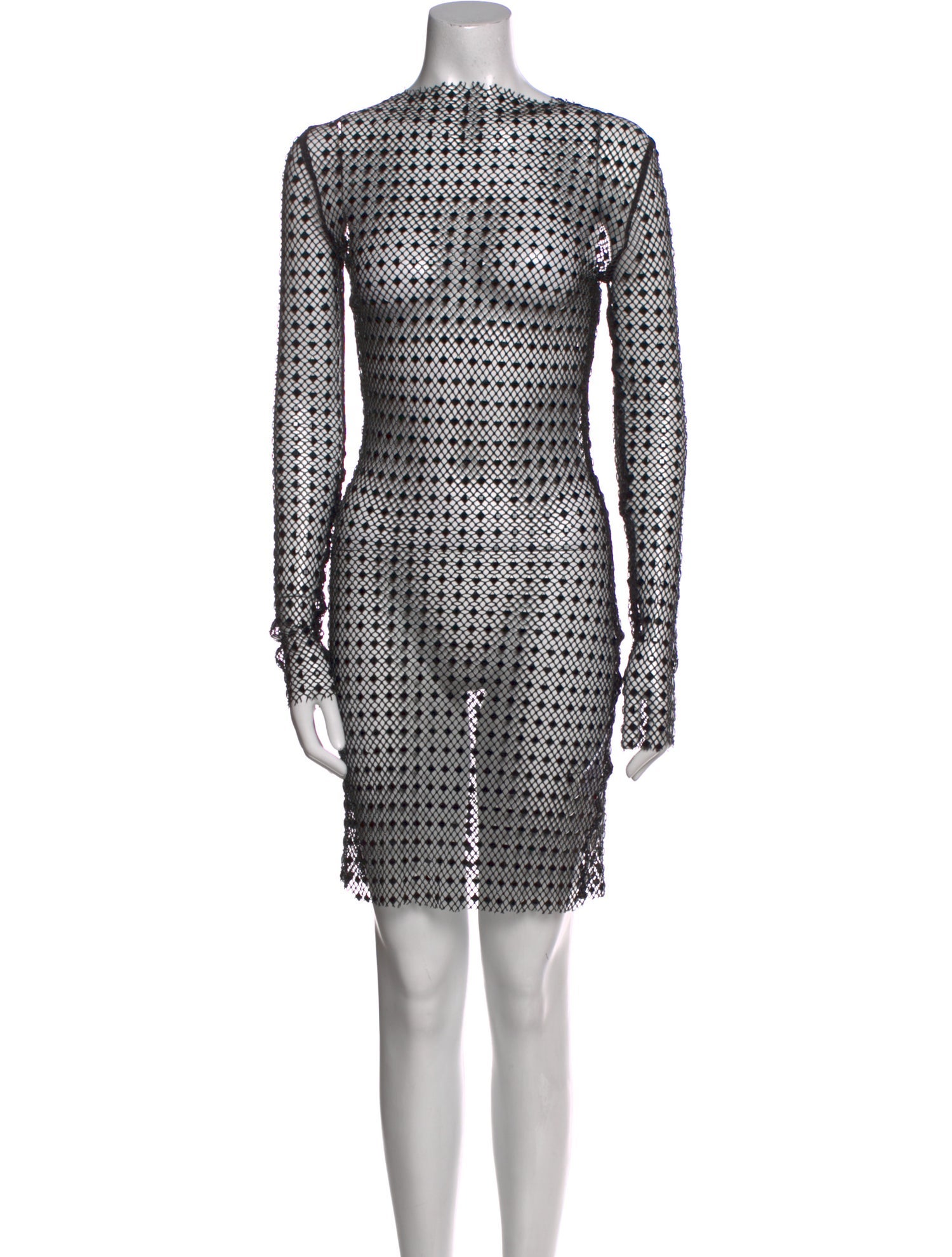 Nookie Mock Neck Mini Dress w/ Tags