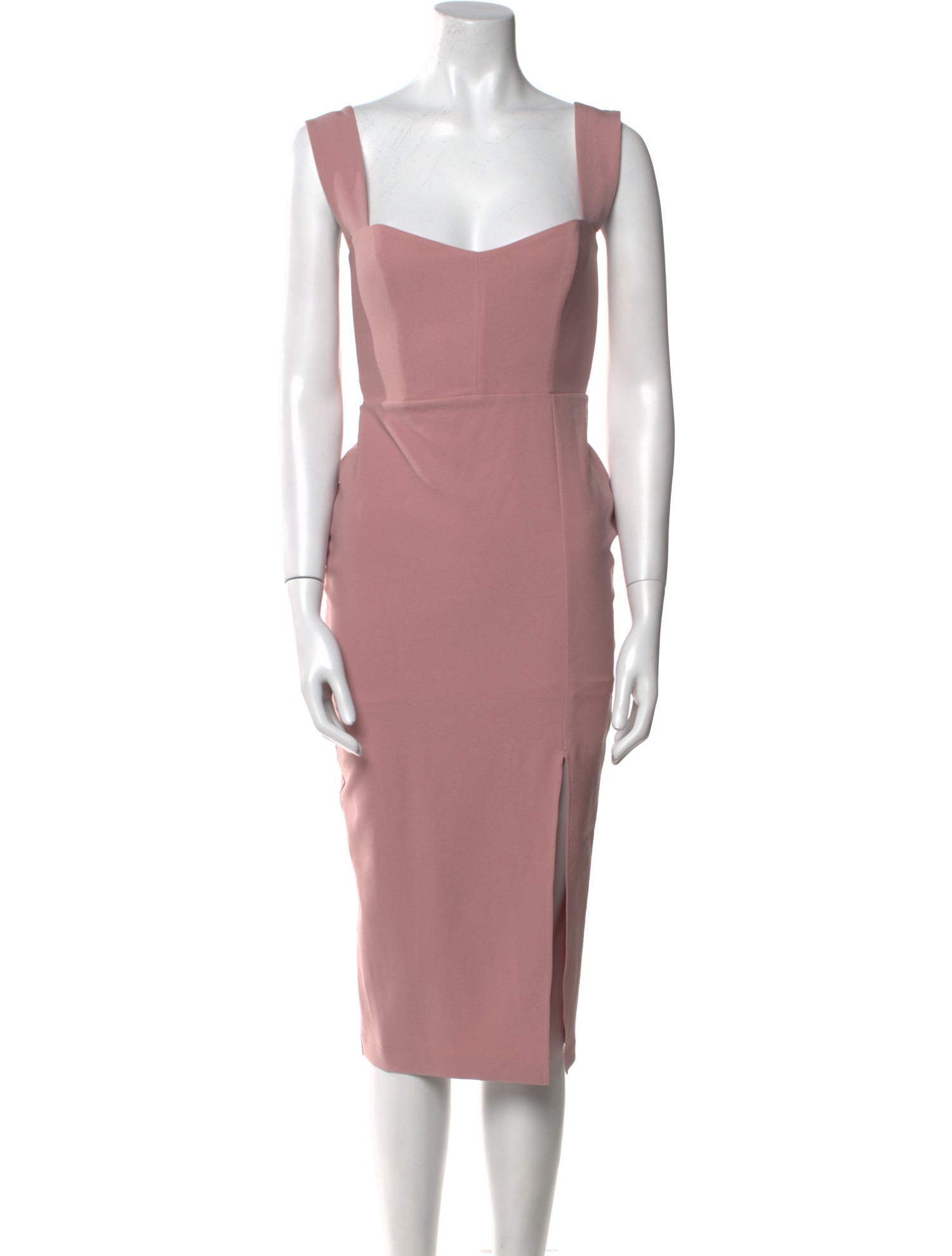 Nookie Square Neckline Midi Length Dress