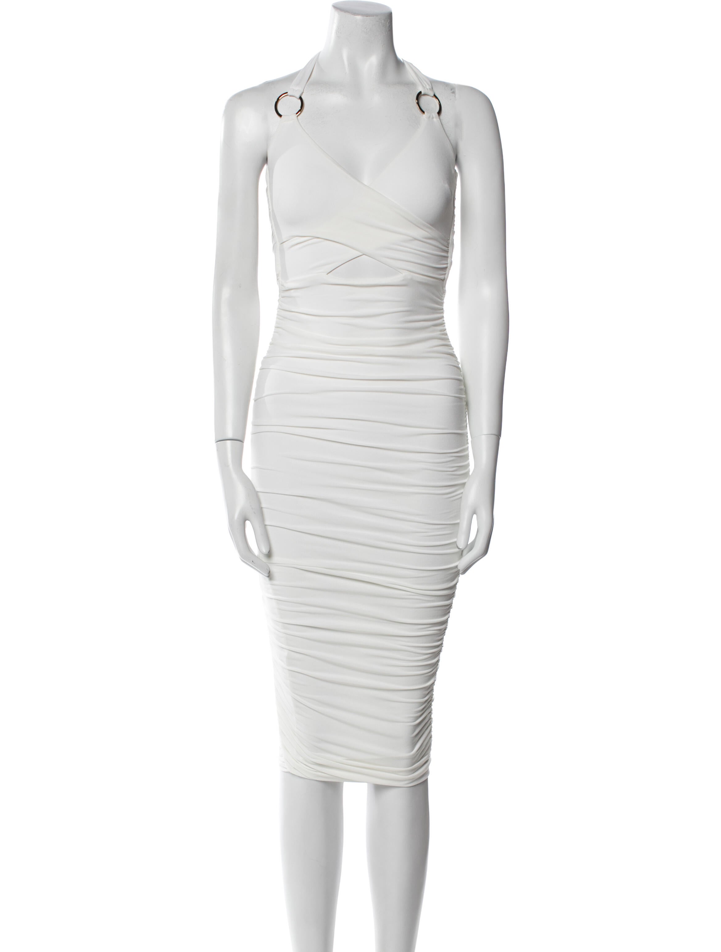 Nookie Square Neckline Knee-Length Dress