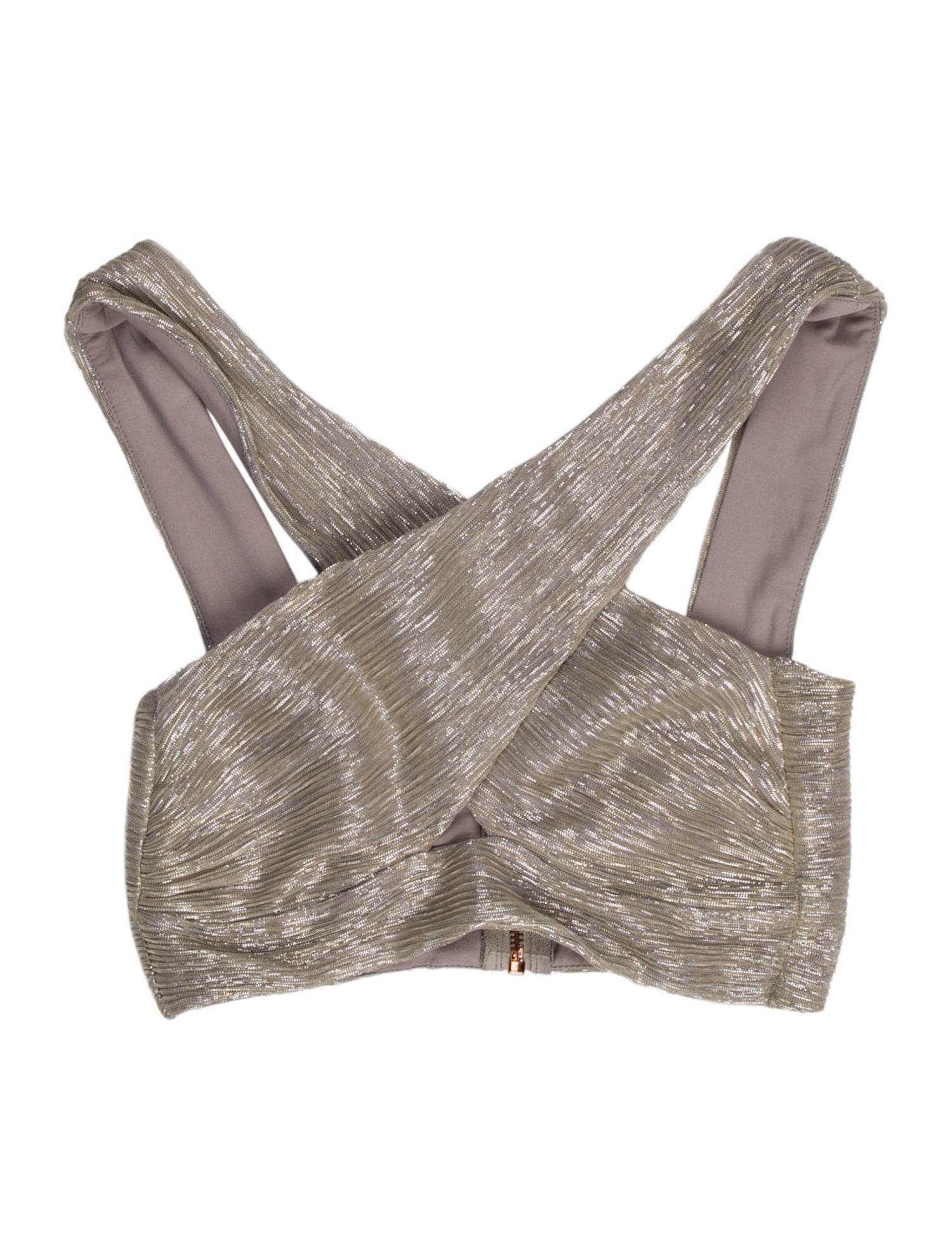 Nookie Strapless Crop Top