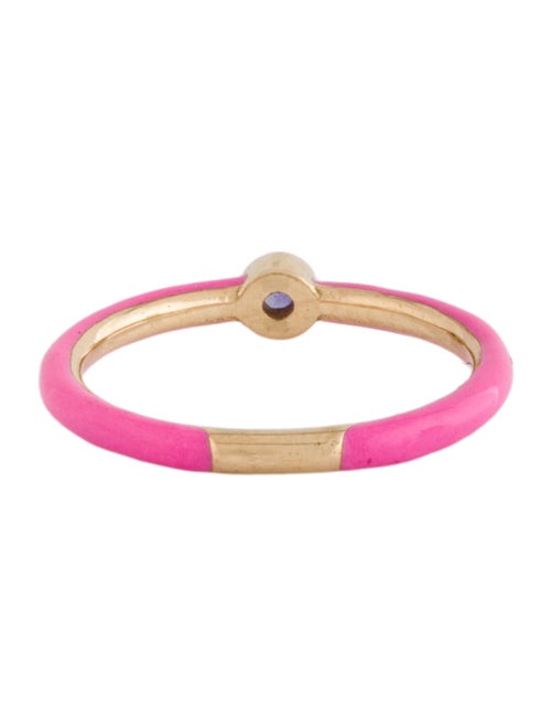 Nora Kogan 10K Sapphire & Enamel Birthstone Shusi Band