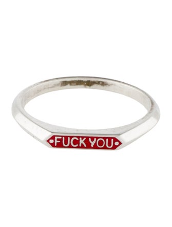Nora Kogan Enamel Explicit Ring