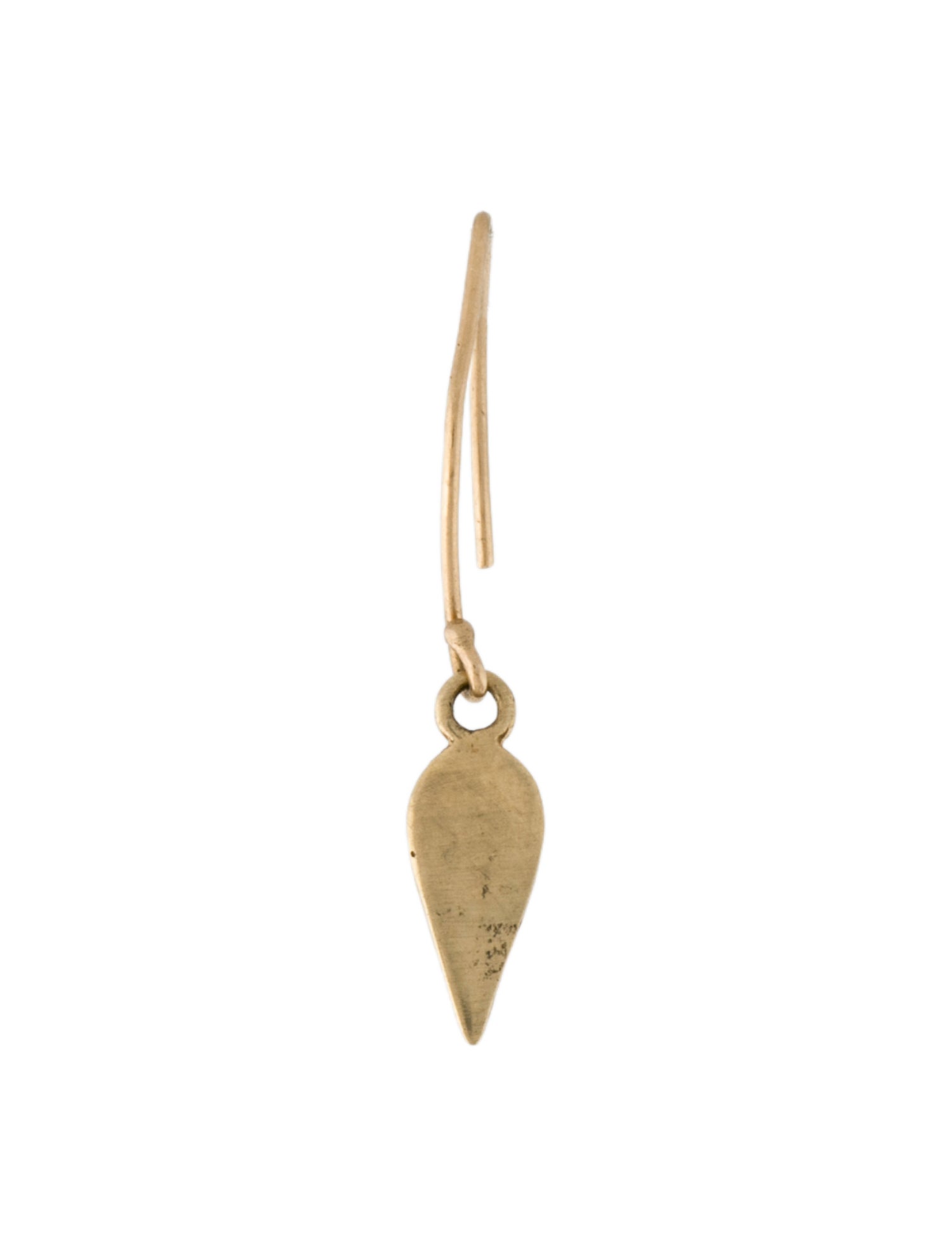 Nora Kogan 14K Single Drop Earring