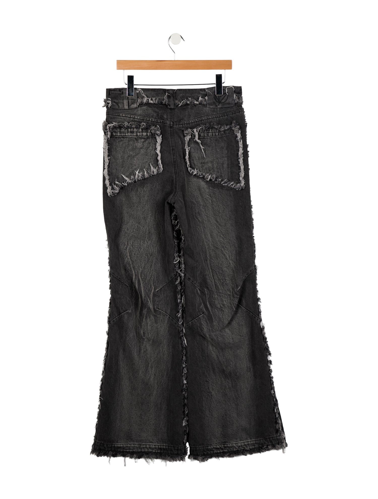 No Faith Studios High-Rise Wide Leg Jeans