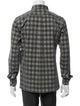 Nom de Guerre Plaid Print Long Sleeve Shirt