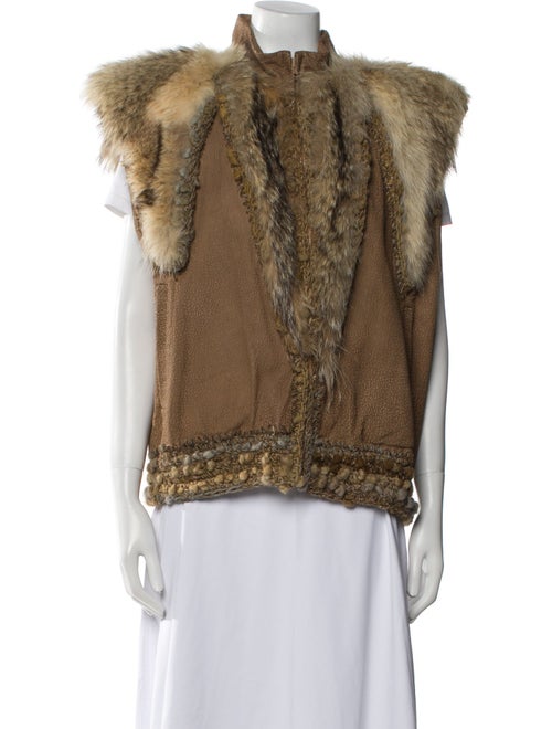 Norma Of Canada Leather Fur Jacket