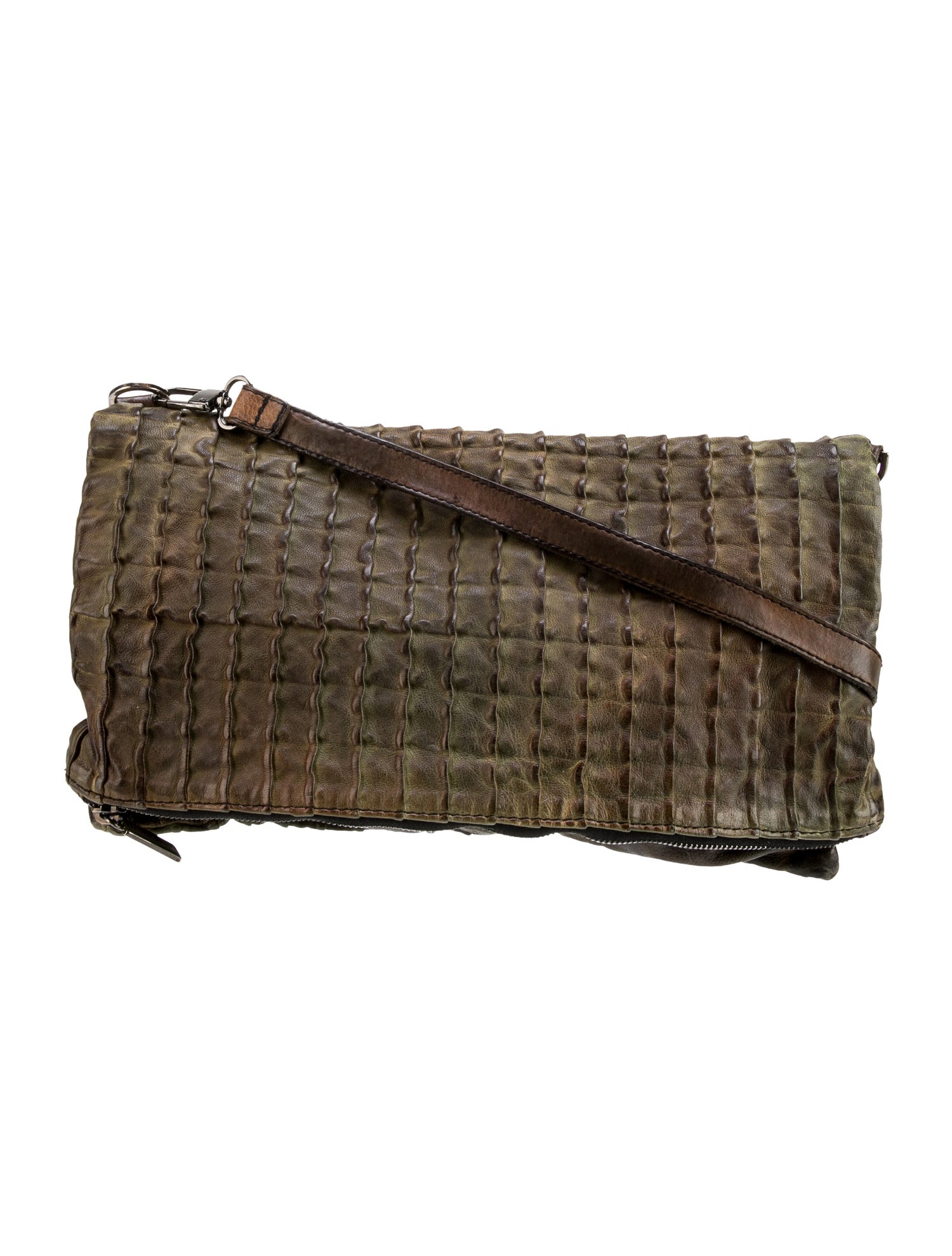 Numero 10 Leather Messenger Bag