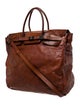Numero 10 Leather Messenger Bag