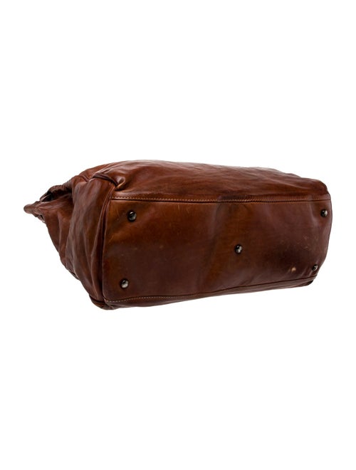 Numero 10 Leather Messenger Bag