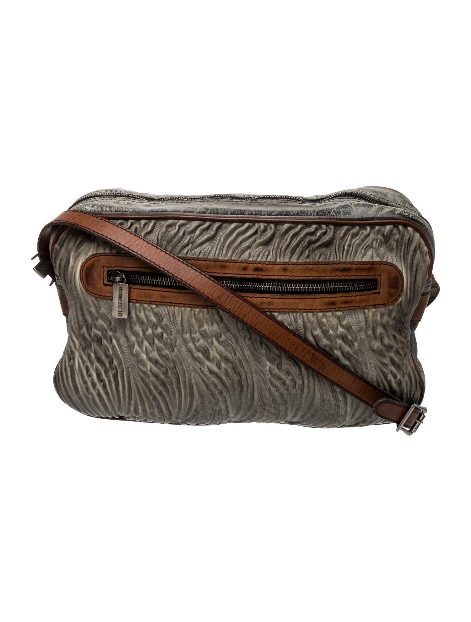 Numero 10 Leather Crossbody Bag