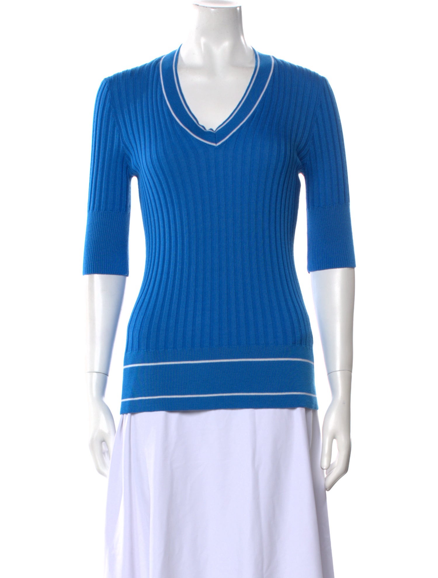 Nobili Cashmere V-Neck Top w/ Tags