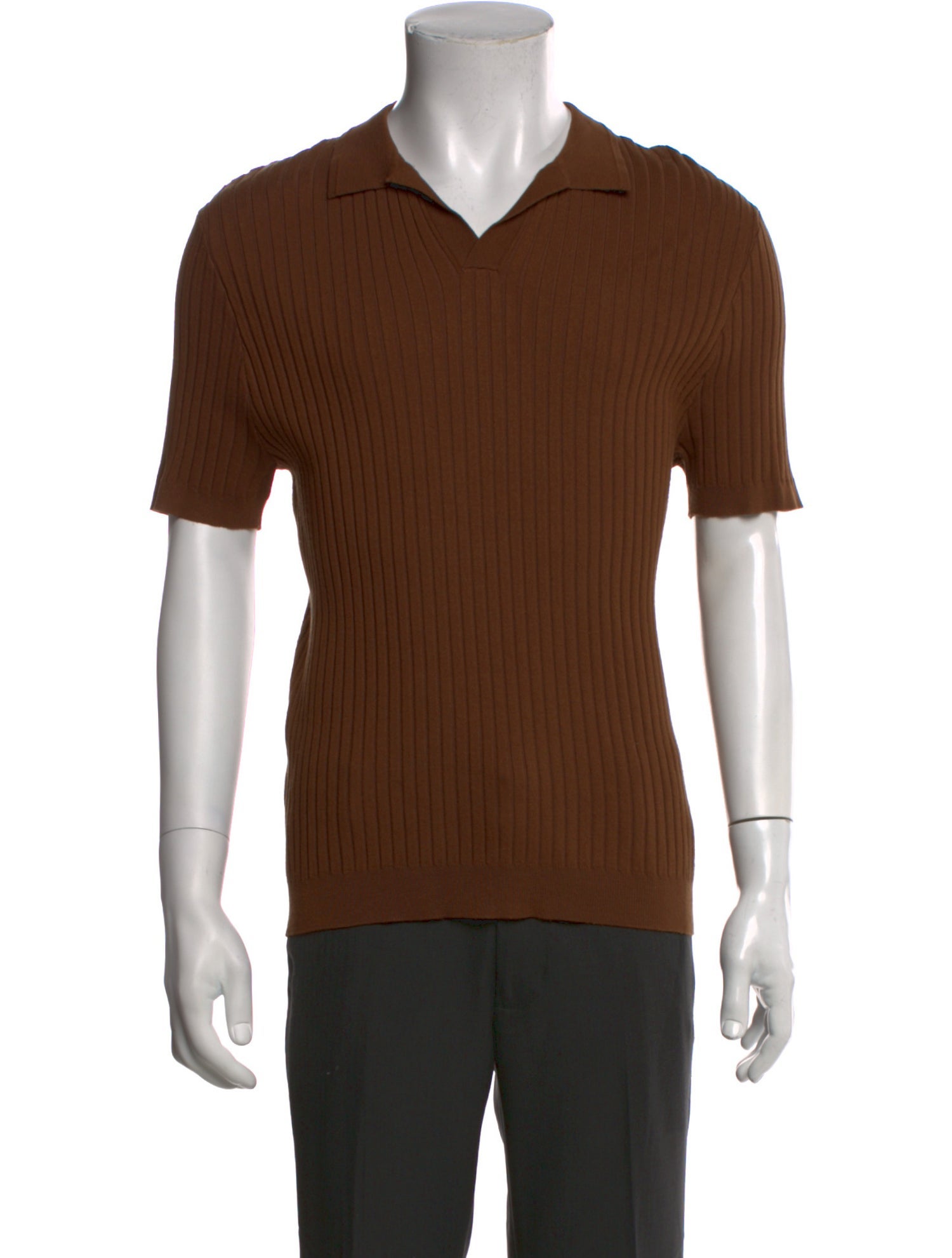 Nobl V-Neck Short Sleeve Polo Shirt