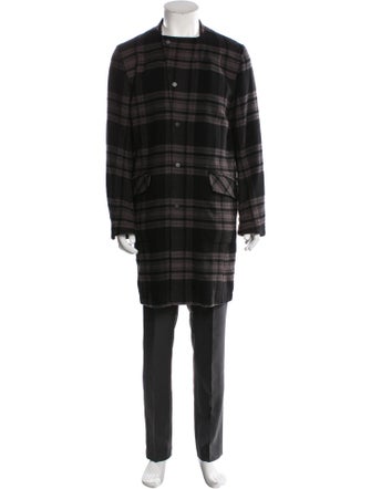 Nonnative Plaid Print Overcoat