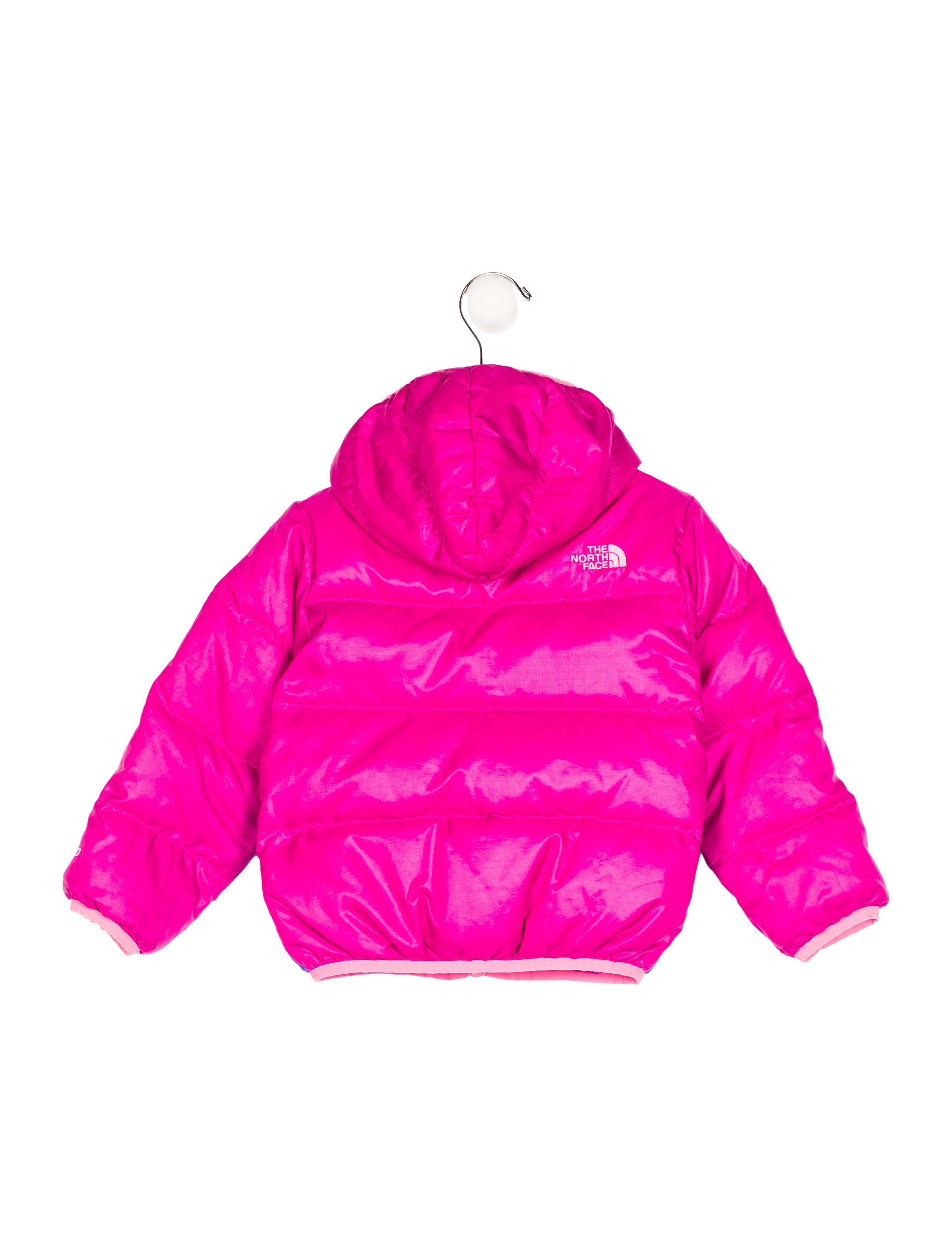 The North Face Girls' Reversible Puffer Jacket Pink Sizes 26, Girls