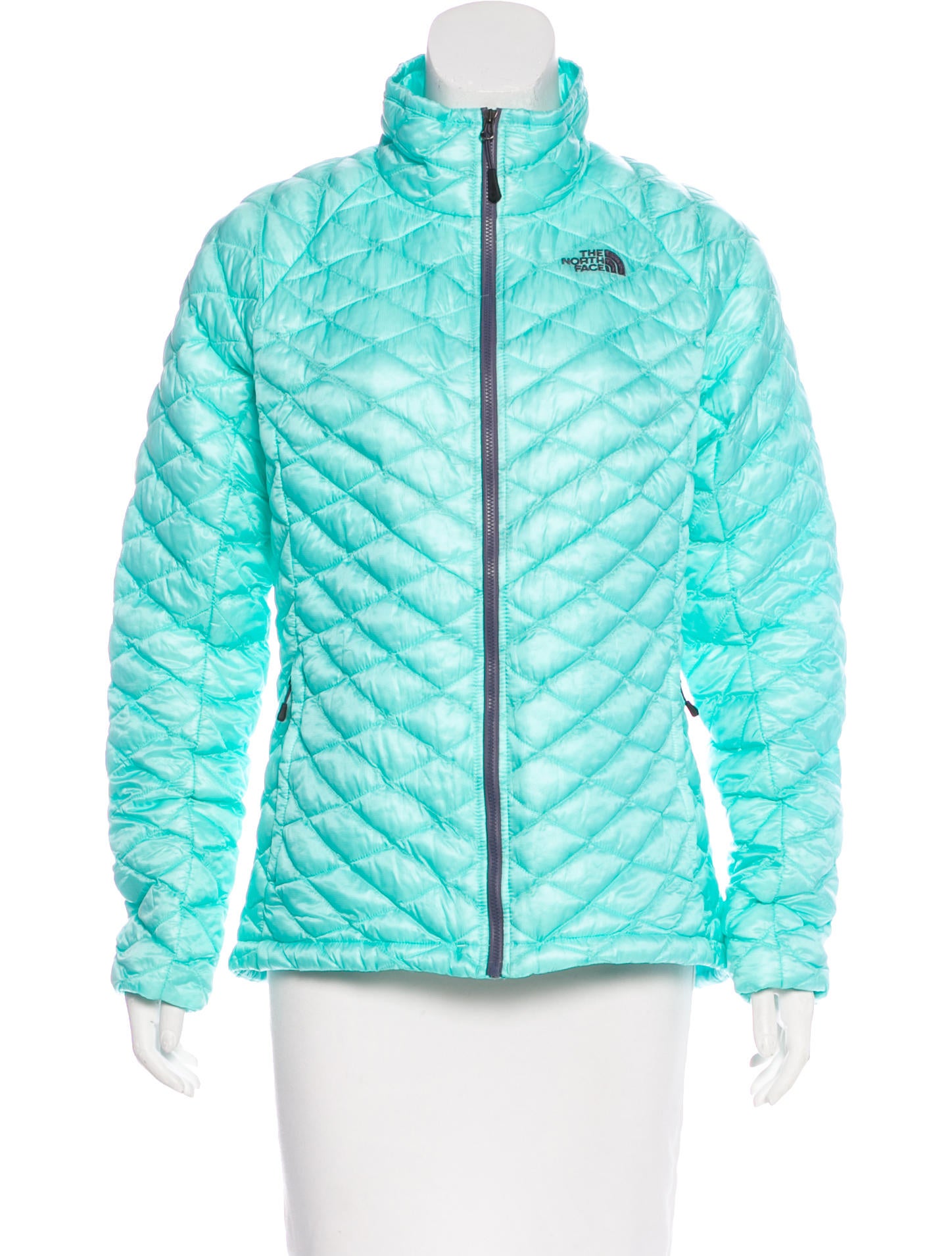 The North Face Quilted ZipUp Jacket Clothing WNORH21304 The RealReal