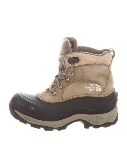 The North Face Suede Hiking Boots Green