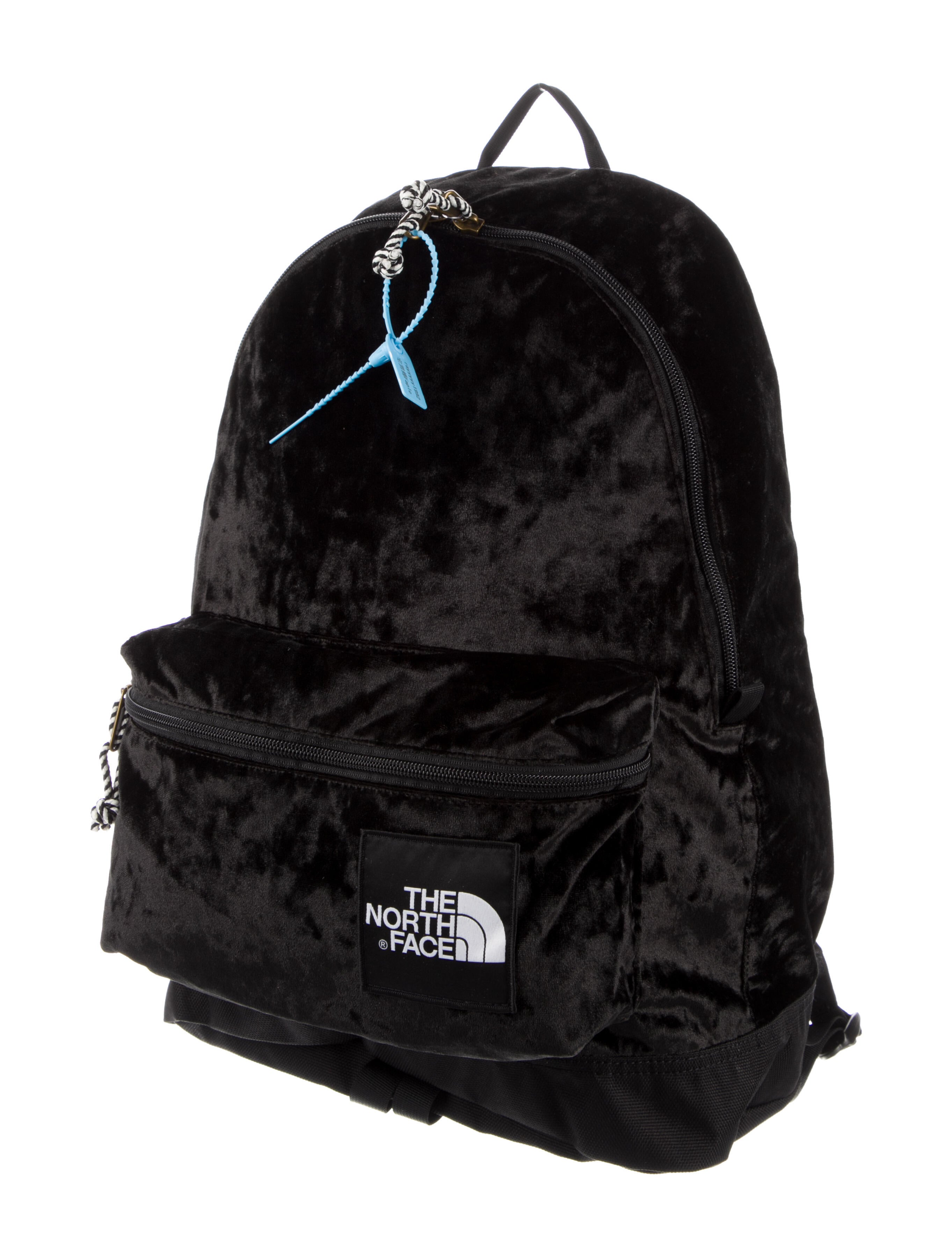 The North Face Black Series Velvet Zip Up Backpack w/ Tags Black