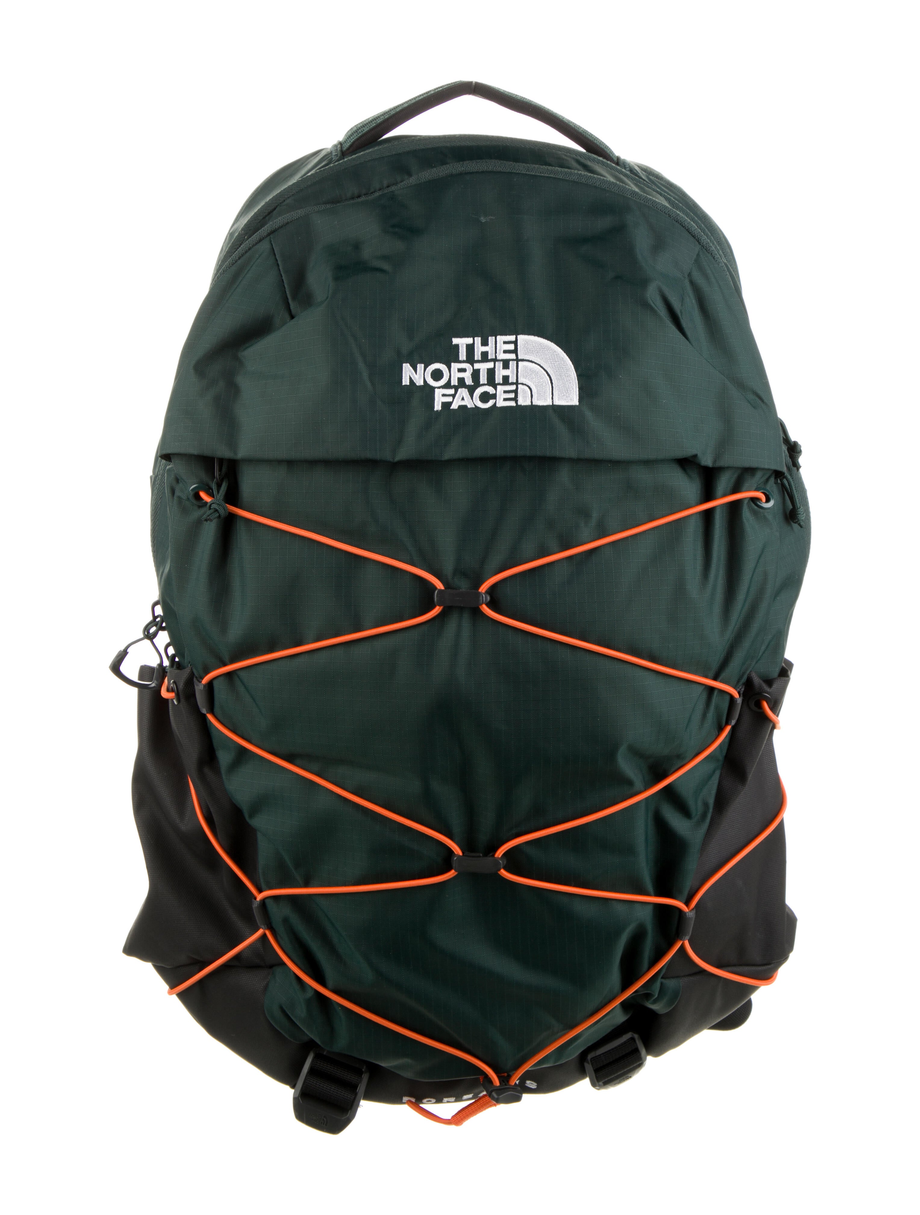The North Face Nylon Backpack Green Backpacks, Bags WNORH69205