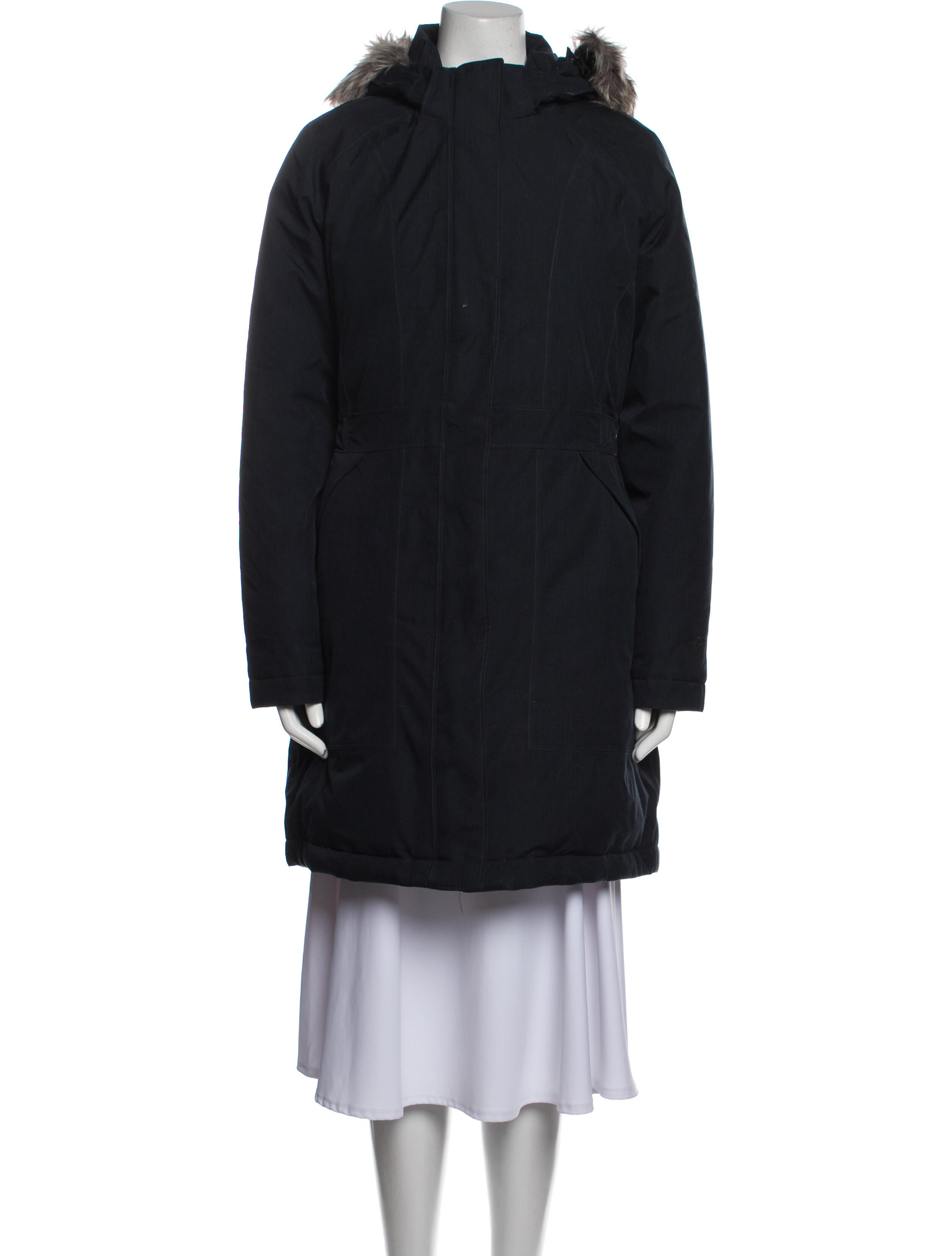 The North Face Down Coat Blue Coats, Clothing WNORH70861 The RealReal