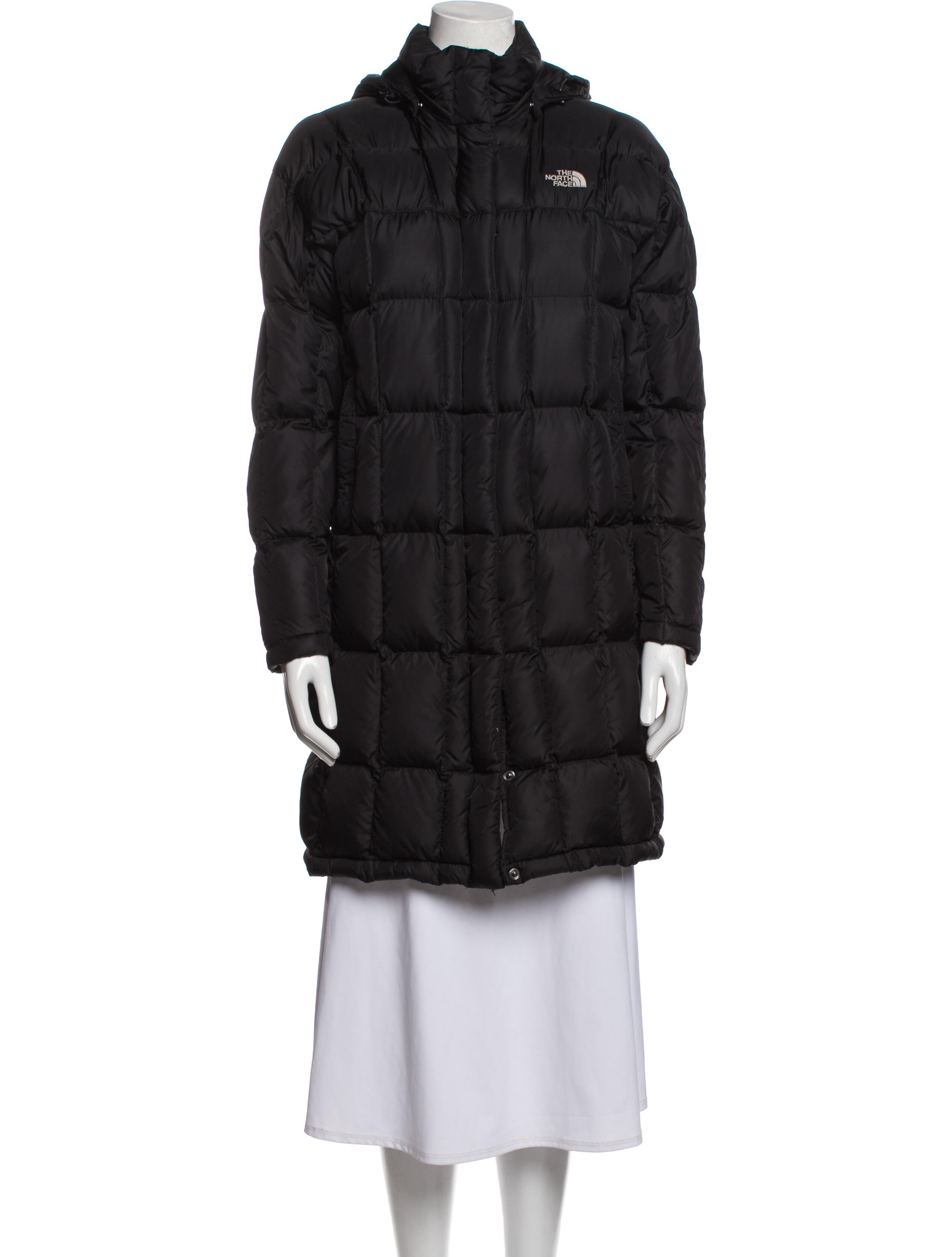 The North Face Down Coat Black Coats, Clothing WNORH70995 The