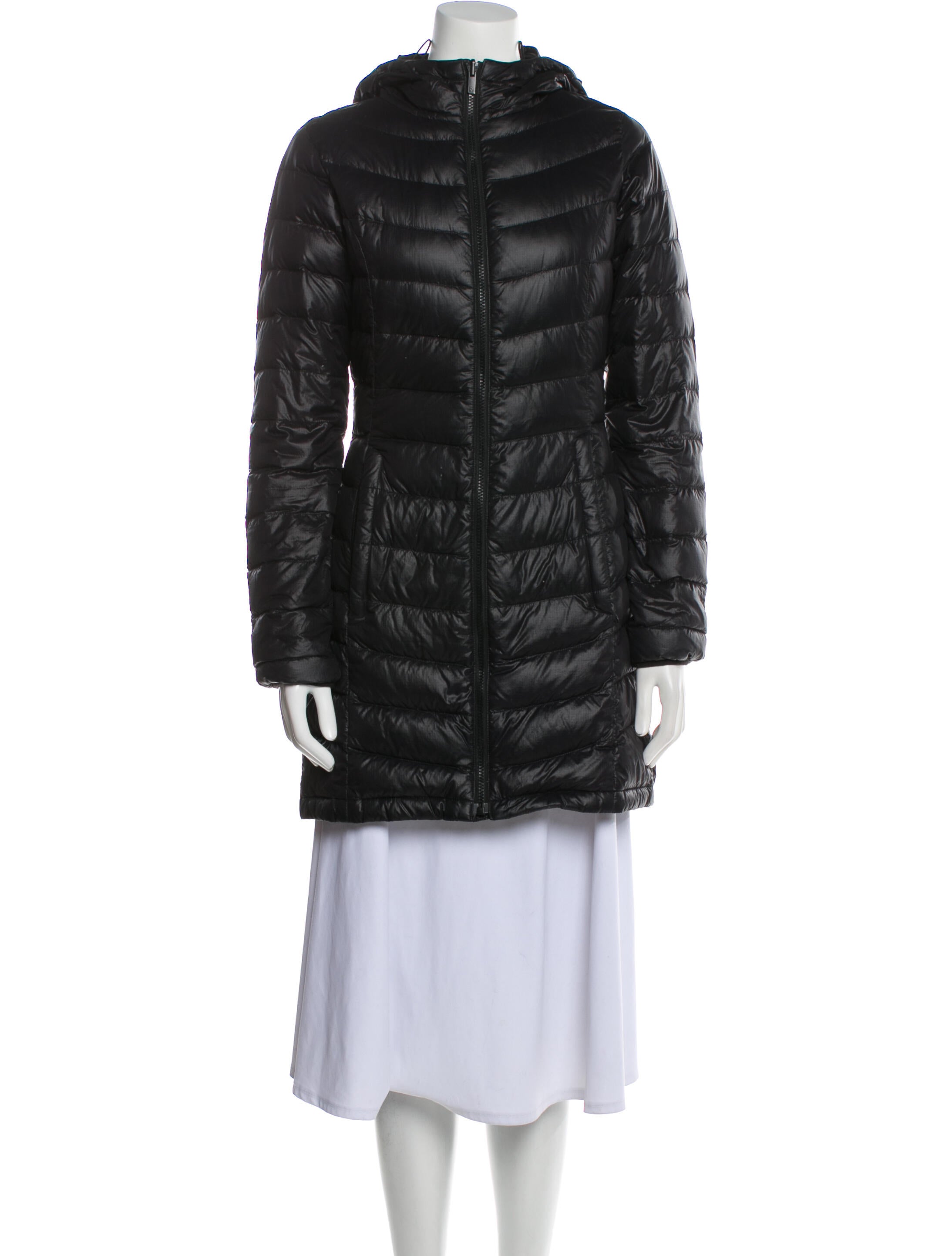 The North Face Down Coat Black Coats, Clothing WNORH73682 The