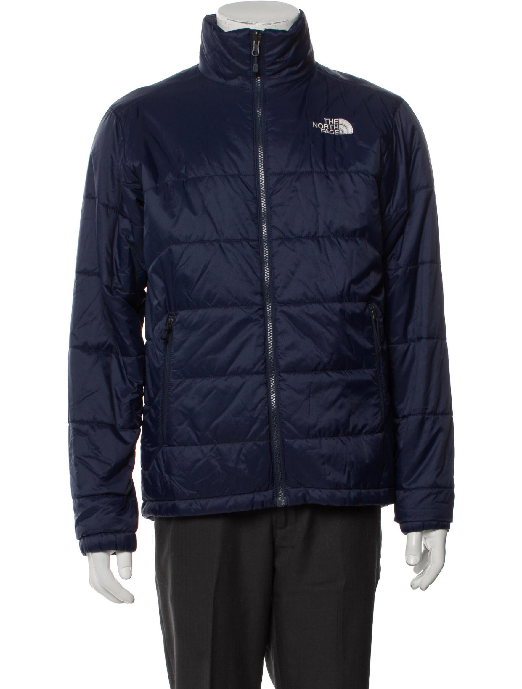 The North Face Puffer Coat Blue Outerwear, Clothing WNORH75366 The RealReal