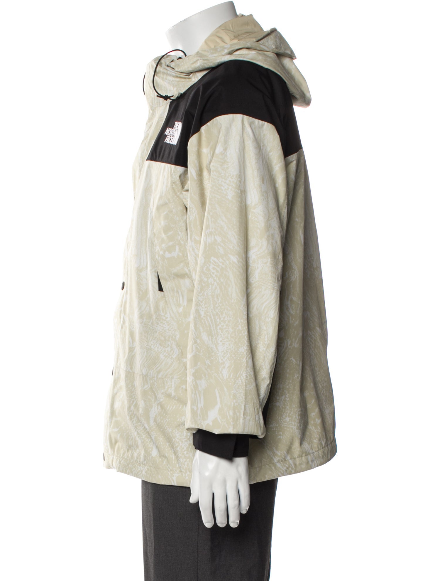 The North Face Colorblock Pattern Parka