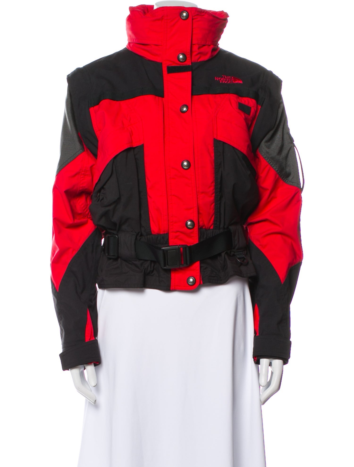 The North Face Colorblock Pattern Bomber Jacket