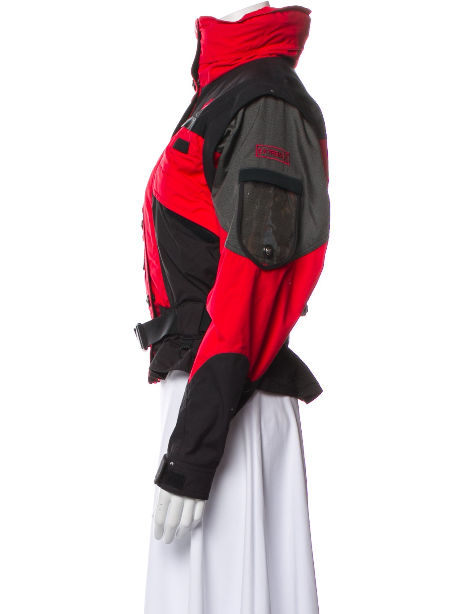 The North Face Colorblock Pattern Bomber Jacket