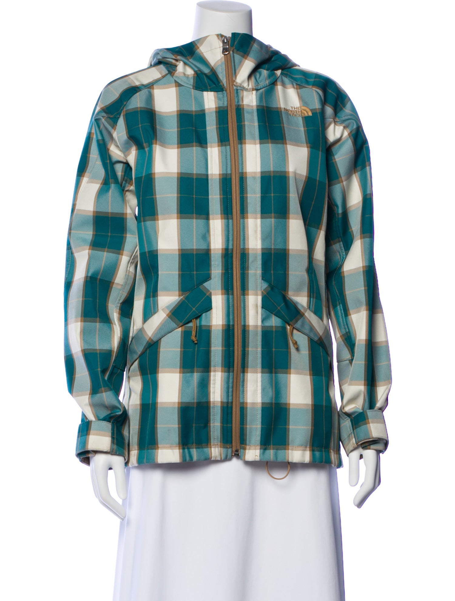 The North Face Plaid Print Jacket