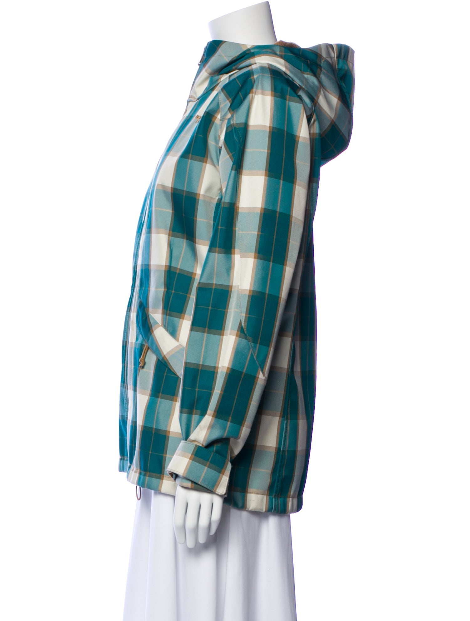 The North Face Plaid Print Jacket