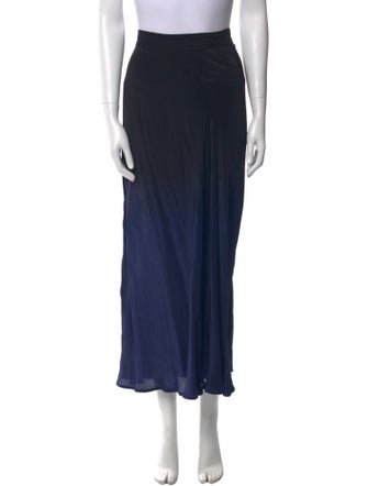 NOUS Silk Midi Length Skirt
