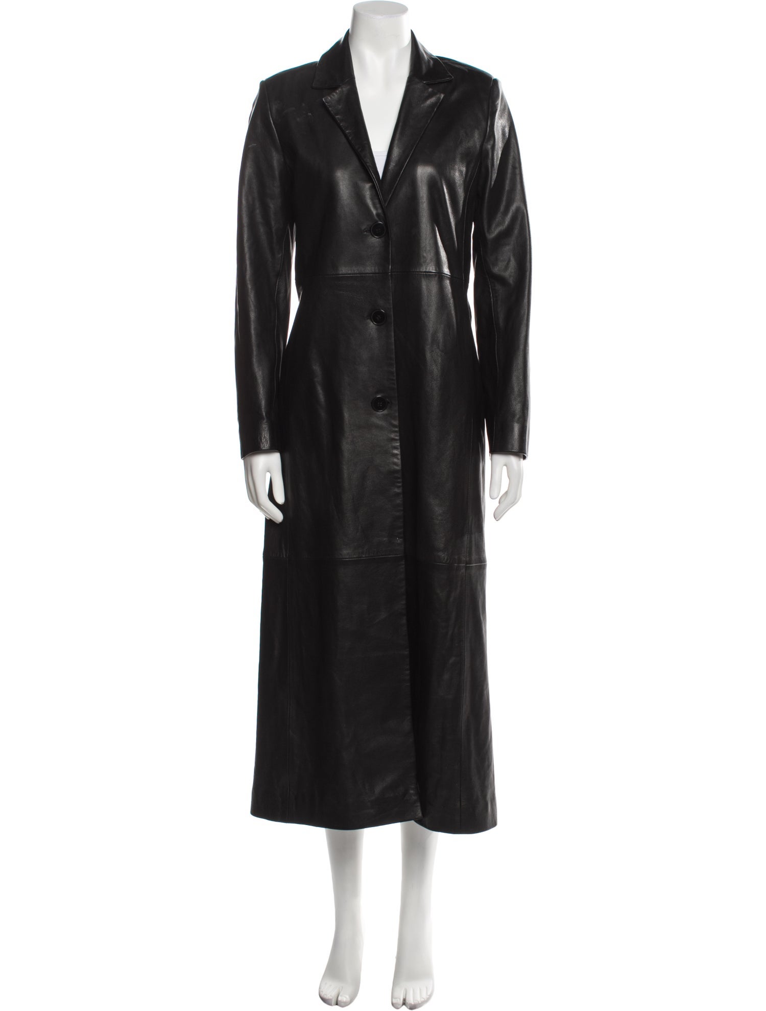 Nour Hammour Lambskin Faux Fur Coat
