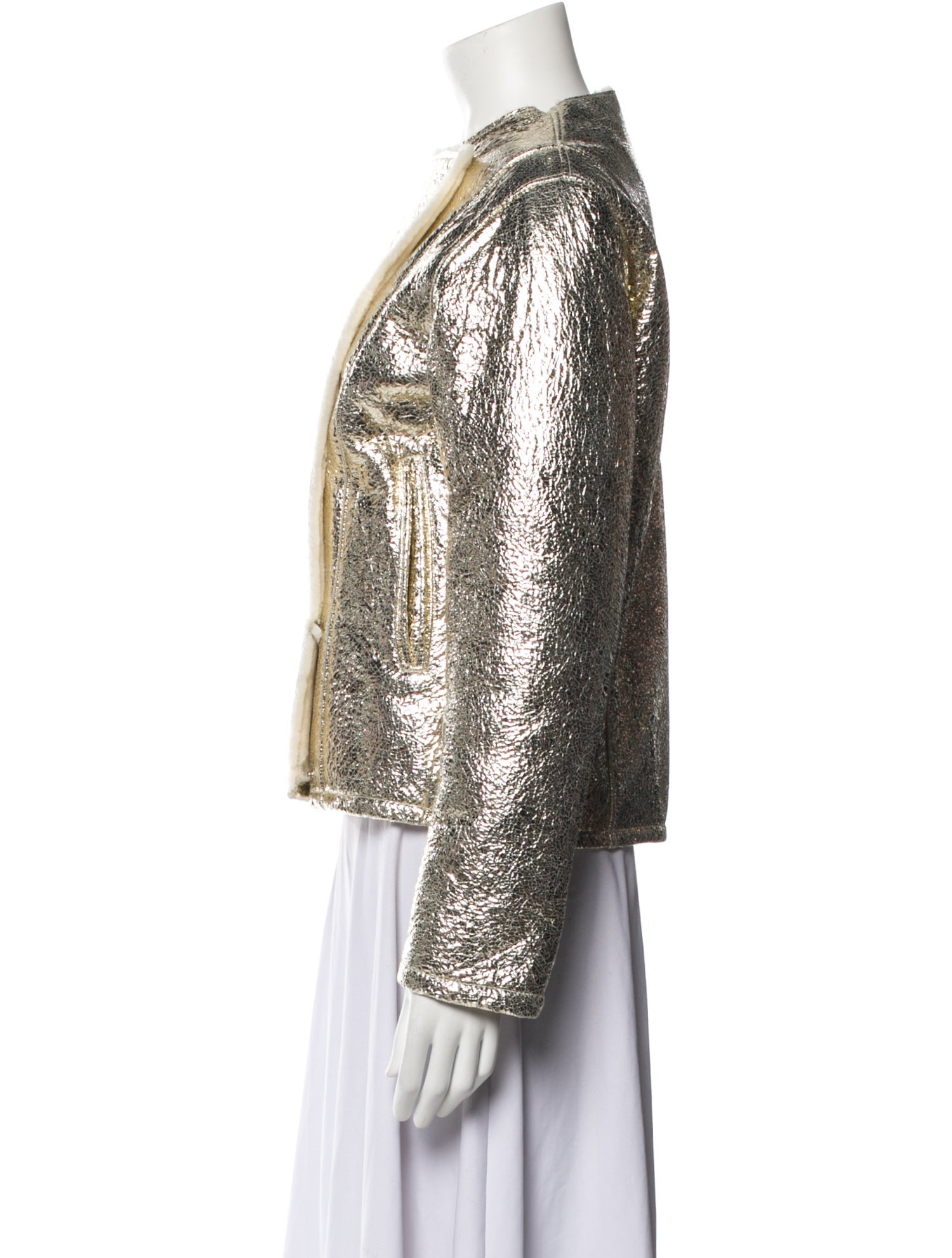 Nour Hammour Lambskin Evening Jacket