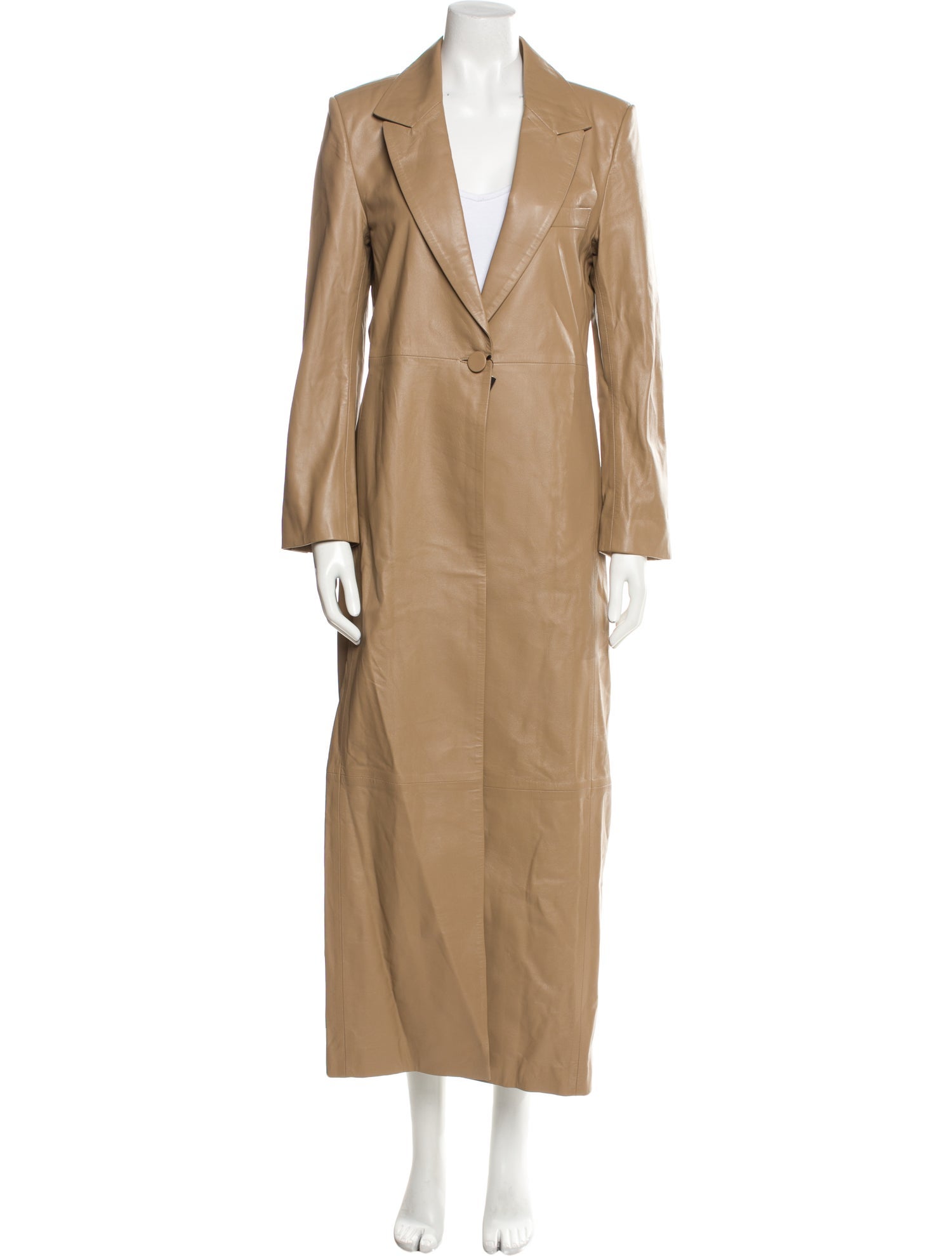 Nour Hammour Lambskin Trench Coat w/ Tags