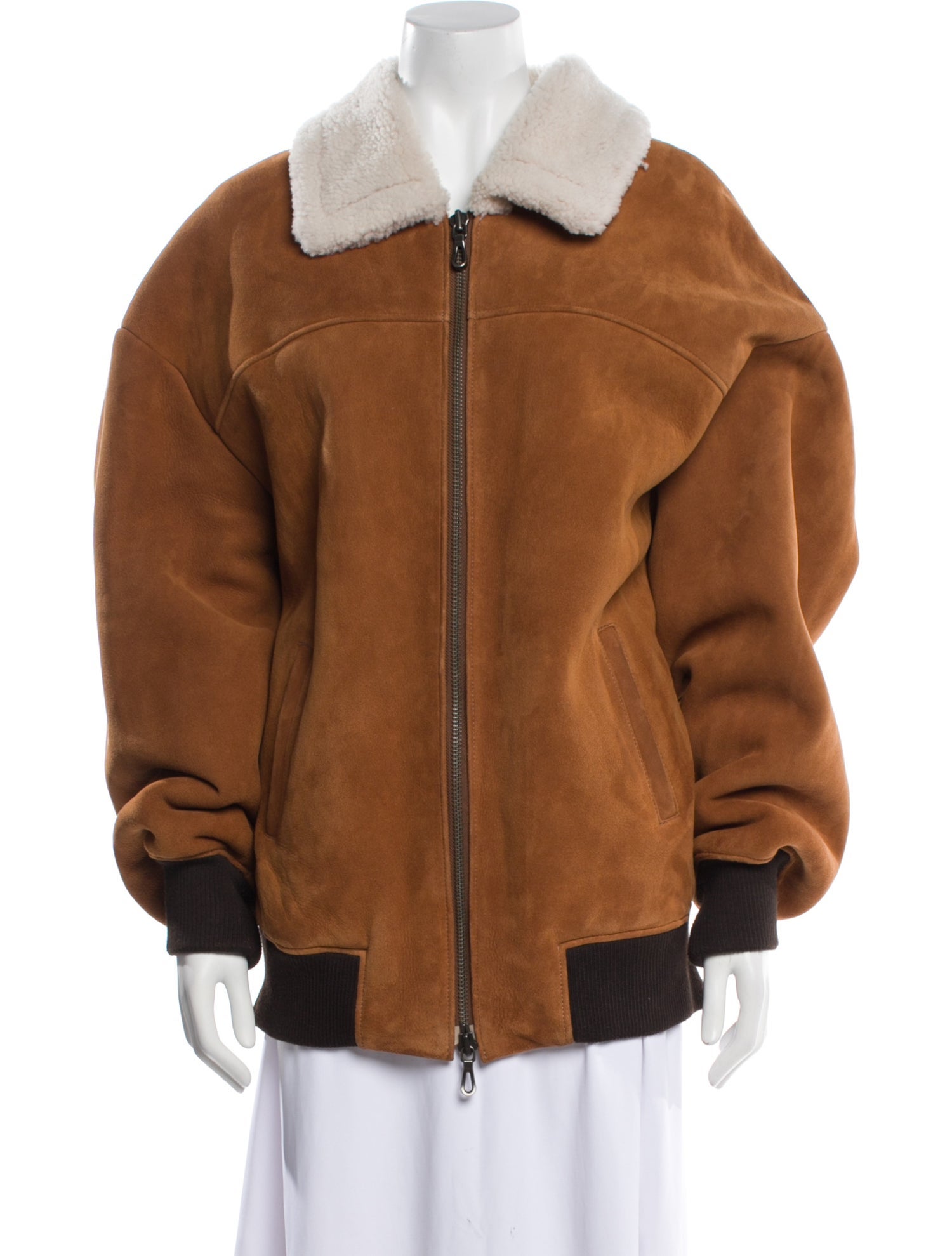 Nour Hammour Shearling Fur Jacket