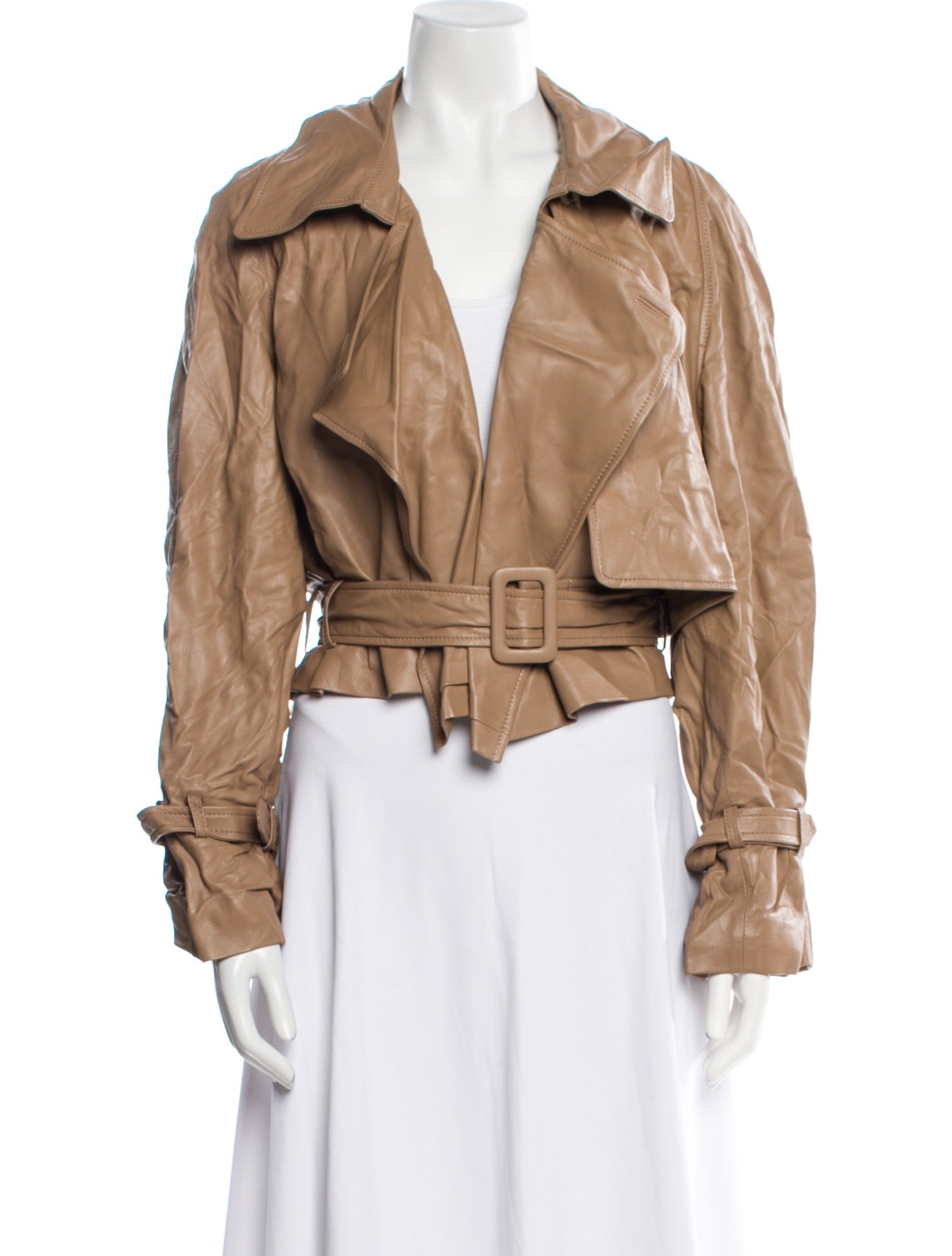 Nour Hammour Lambskin Biker Jacket