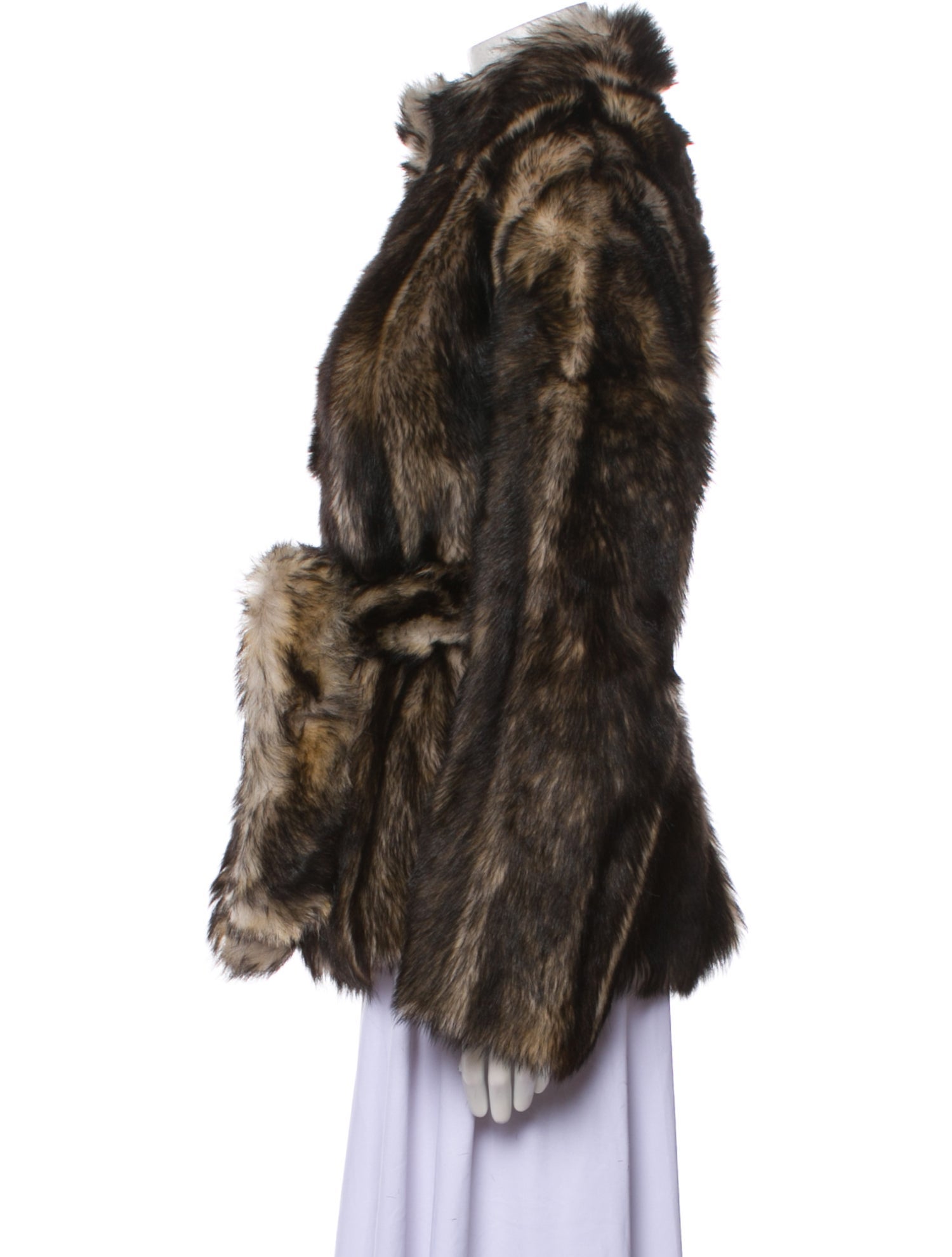 Nour Hammour Lamb Fur Fur Jacket w/ Tags